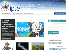 Tablet Screenshot of euroipse.org